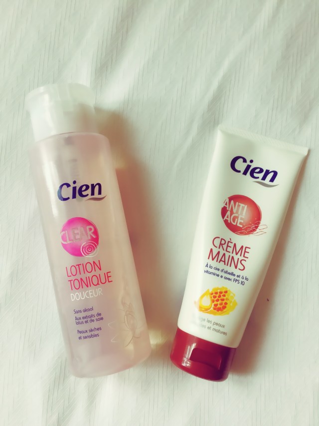 Lotion tonique et crème pour les mains Cien