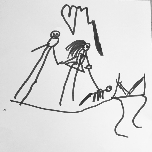 Recevoir un dessin d'enfant...