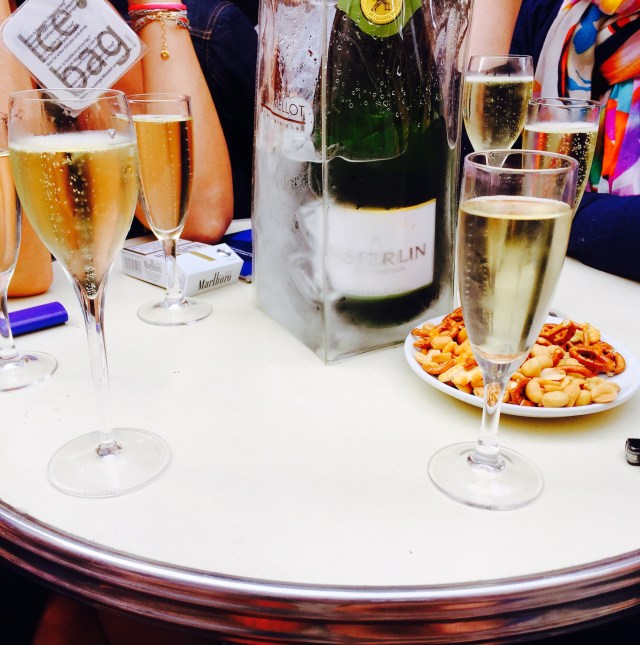 Fêter une bonne nouvelle...