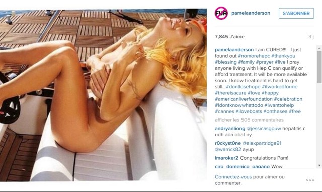 Instagram de Pamela - 